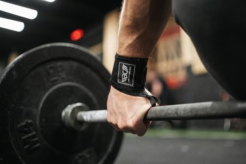 Image of WARM BODY COLD MIND - Premium Cotton Weight Lifting Wrist Wraps for Cross Training, Powerlifting, Deadlift, Weightlifting, Gym, Wrist Straps, Workout, Fitness, Heavy-Duty Support