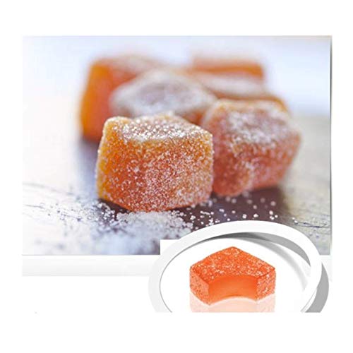 Zaza Soft Gelo Sweets - Made with Real Fruit Juices - Assorted Flavours, Strawberry, Orange, Grape, Apricot, Cherry - American Sweets - 400g per Bag - (2 Pack)