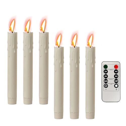 Velas LED parpadeantes sin llama con mando a distancia para eventos