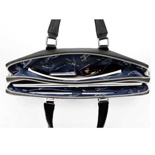 Men's Handbag is A Cross Leather Briefcase with Ones Shoulder3