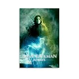 DRAGON VINES Harry Potter et les Reliques de la Mort Snape Severus Toile Poster et impressions Nordic Wall Art 20 x 30 cm