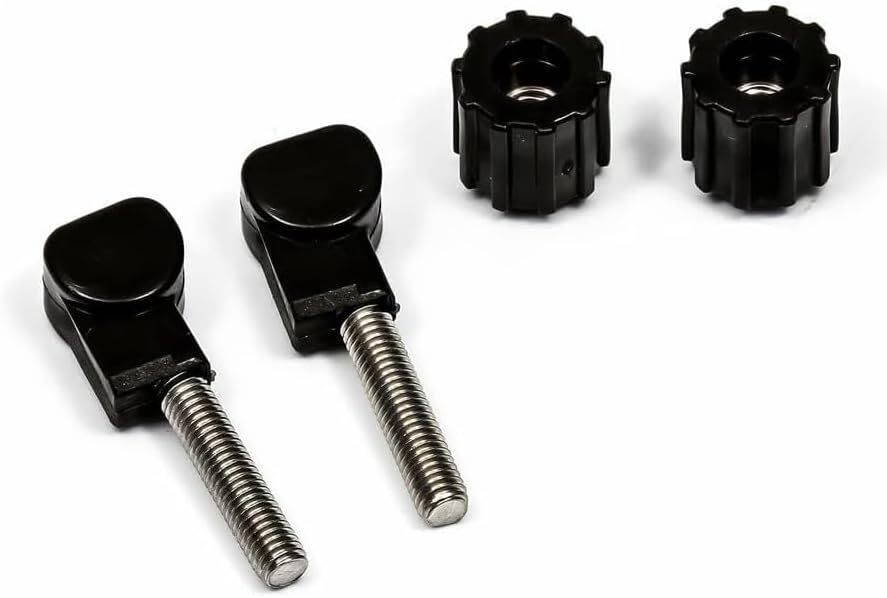 40547 RV Camper Propane Tank Cover Thumbscrew & Nut 2 Pack
