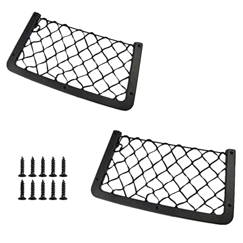 2 Pezzi Rete per Portaoggetti Camper Auto,Rete per...