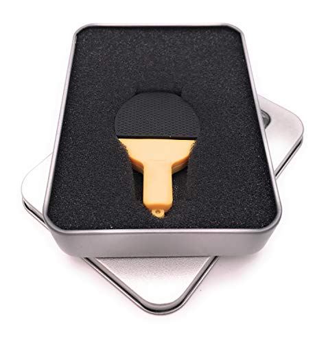 Clé USB raquette de tennis de table noire Onwomania 128 Go 3.0