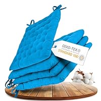 Gräfenstayn® set van 4 zitkussens 40x40x3cm met