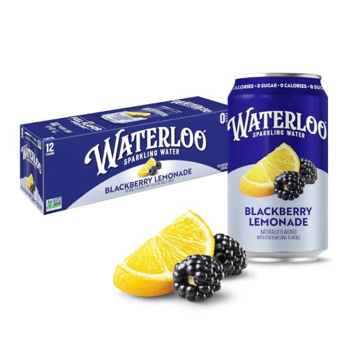 Waterloo Sparkling Water, Blackberry...
