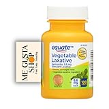 Equate Natural Vegetable Laxative Sennosides 100 Tablets + Me Gustas Sticker