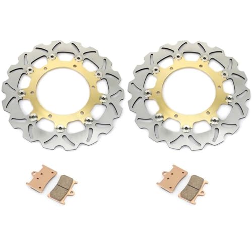 Disques de frein avant pour Yamaha R1 R6 FJR XJR 1300 TDM 900