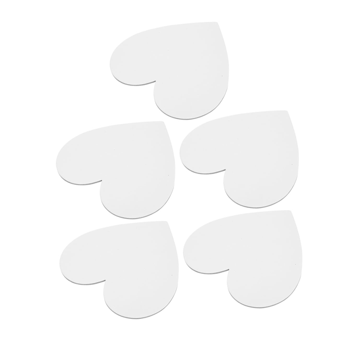 Lienzos de corazón DOITOOL pack de 5 listos para pintar con óleo y acrílico sin deformación
