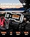 CARHEV 7000A Starthilfe Powerbank für Pkw, 12V Auto Starthilfe Powerbank (Bis Zu 10,0L Benzin Oder 10,0L Diesel), Auto Starter Powerbank mit QC 3.0 USB Ausgänge, Batterie Jump Starter mit LED