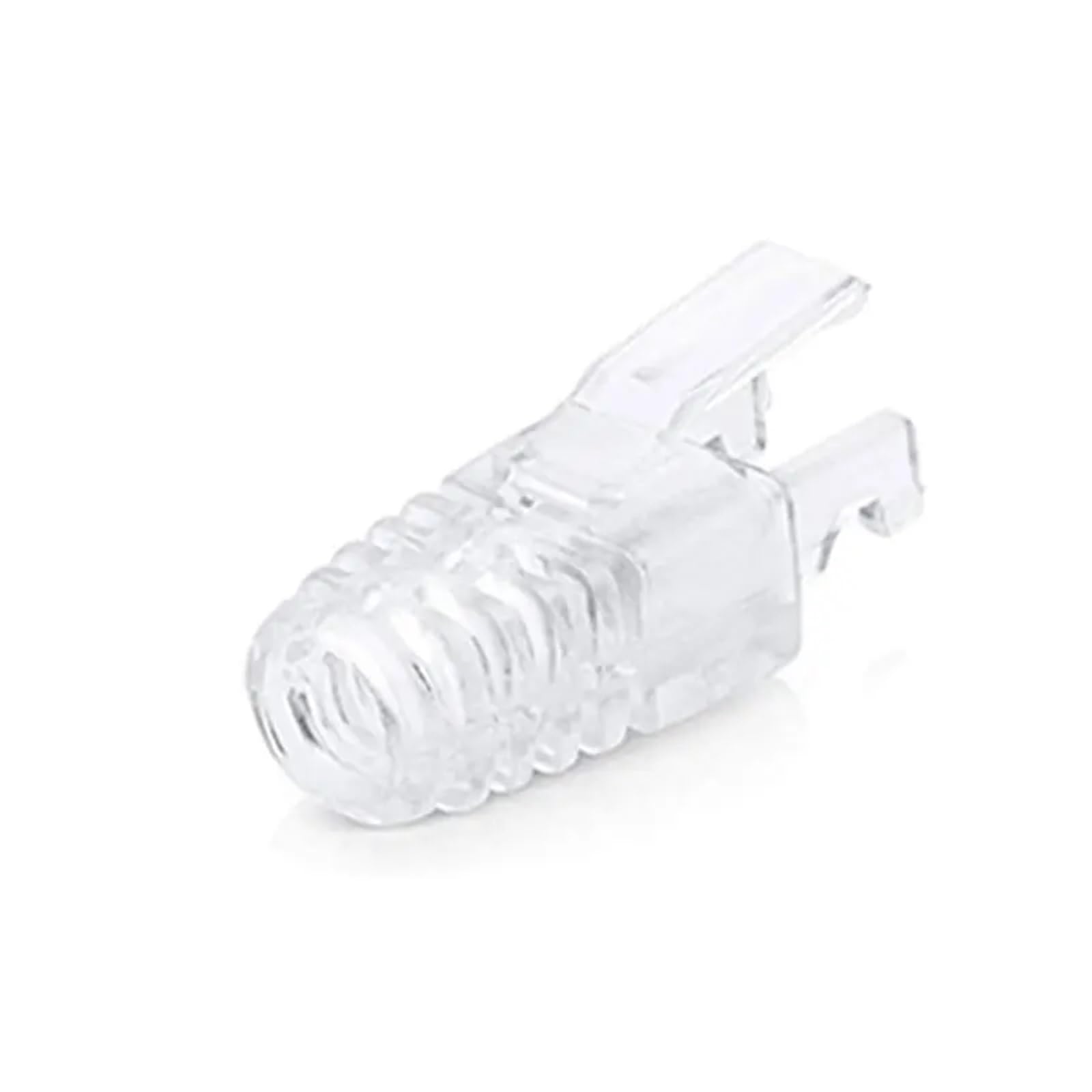 Connecteur de Bottes Anti-Traction RJ45 CAT6 Transparent de 50pcs