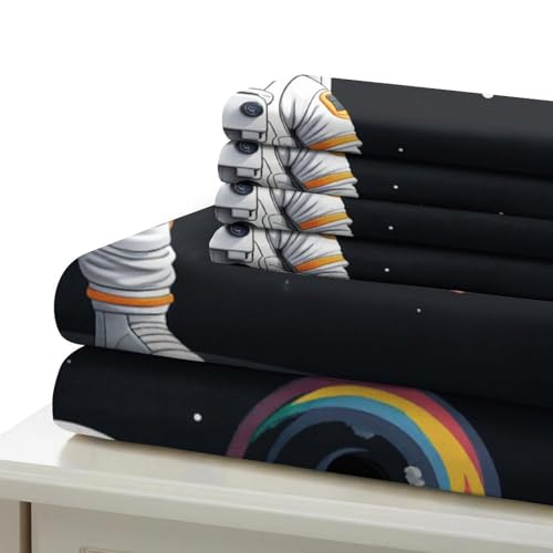 Housse de couette astronaute 140x200 parure de lit enfant - 7