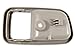 PT Auto Warehouse TO-2950G-2FL - Inside Interior Inner Door Handle Trim/Bezel, Gray (Charcoal) - Regular/Access Cab, Driver Side Front (Replaces 69278-0C010-B1, 692780C010B1)