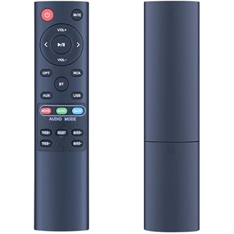 RETROSUN Replacement Remote for Norcent Soundbar Cover