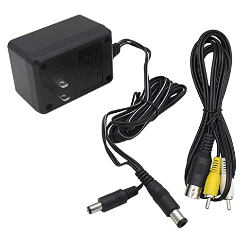 Acupress New AV Cable and AC Power Cord Bundle for SEGA Genesis 1 (Model: 1601)