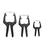 Amazon Basics 14-Piece Nylon Spring Clamp Set, 6 Pack of 3-3/8-inch, 4 Pack of 4-1/2-inch, 4 Pack of 6-1/2-inch, Black/Grey - Image 4