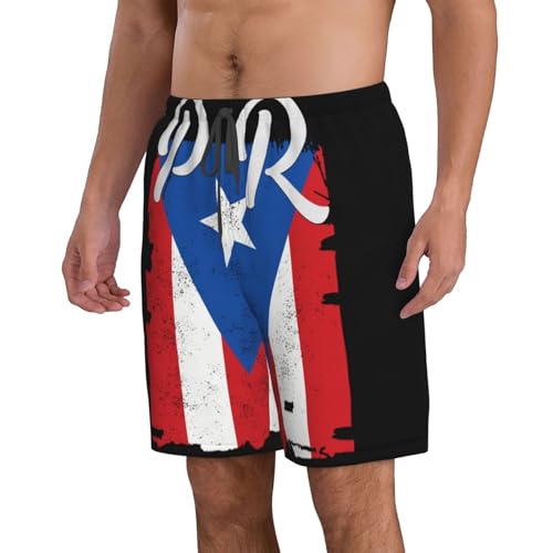 Men's Beach Shorts Drawstring Quick Dry Running Athletic Shorts Comfortable with Pockets3