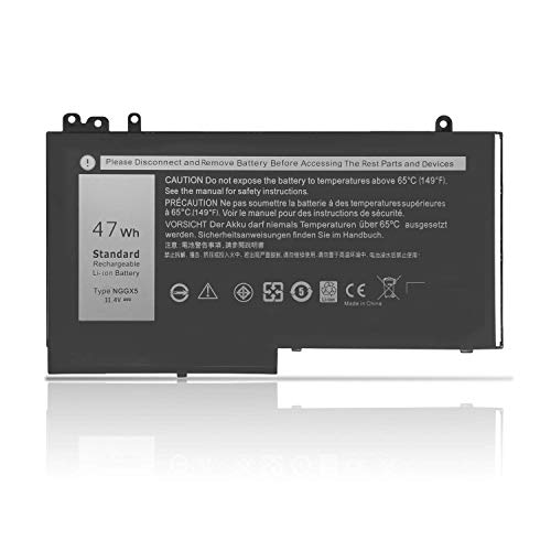 Batterie NGGX5 47Wh pour Dell Latitude E5470 E5570 E5270 et Precision M3510