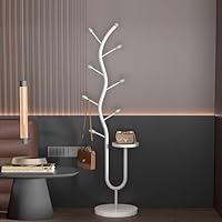 Coat Rack Freestanding, Entryway Hall Tree Organizer for Hats, Scarves, Bags, Coats - Tree Branch Design