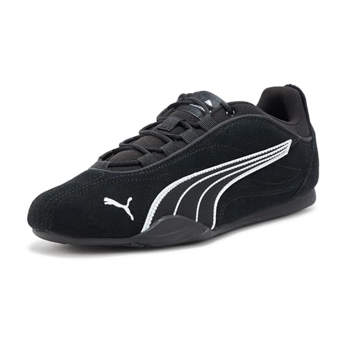Puma Women's Catch Shoes, Black-White AH25, 7