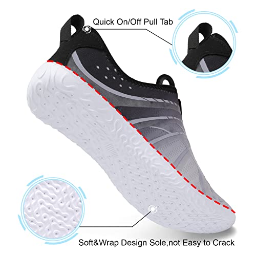 Image of Spesoul Womens and Mens Water Shoes Breathable Quick Dry Soft Barefoot Aqua Socks for Hiking Swim Beach Surf Yoga Sport