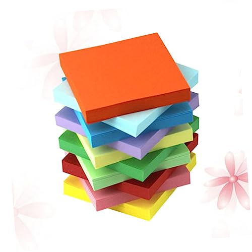 COHEALI 5200 Pçs Papel De Origami Para Crianças Papel Colorido Para Crianças Papel De Construção Dob