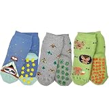 Confezione 3 Paia LEON D\'ORO Calzini Antiscivolo Bambino Cotone 3 Paia Calze Neonato 0-18 mesi Made in Italy (IT, Età, 12 mesi, 18 mesi, BY.ASS1 3 paia)