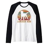 Photo Gallery retro labrador mamma cane madre pet oro nero lab mama maglia con maniche raglan Photo Gallery retro labrador mamma cane madre pet oro nero lab mama maglia con maniche raglan