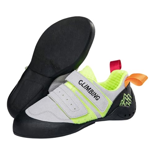 Fooceoute Zapatos De Escalada Hombres,Zapatos De Escalada para Principiantes,Pies De Gato Escalada,Zapatos De Escalada,Zapatos De Gato Escalada,Zapatos De Escalada En Rocas,Transpirable.