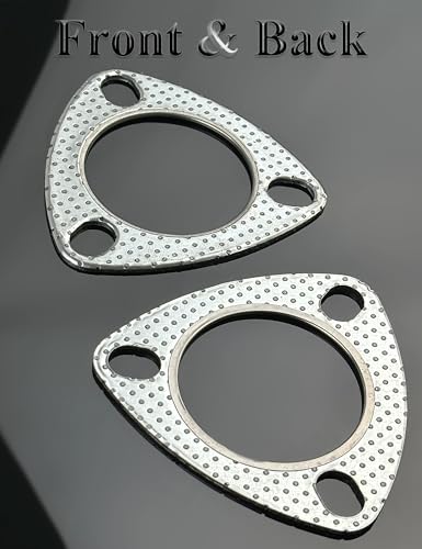 Image of YAMAKATO 2.25 inch 3-Bolt High-Temp Exhaust Gasket 120-05730-0001 TN (3-PACK)