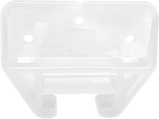 CAMGJORT(12 PCS) Drawer Guides Center Mount 2-7/16 x 1-7/8 x 1/2 Plastic Drawer Track Guides with Screws for Dresser Furniture Cabinet Closet Drawer