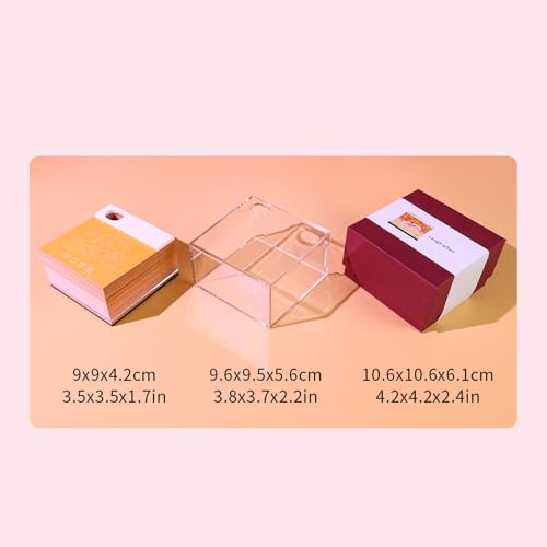 Bloc-notes 3D calendrier 2026 en papier sculpté de bureau - 6