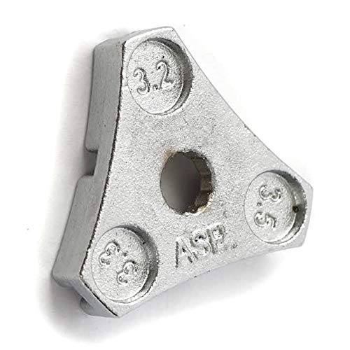 KHEbikes KHE ASP Fahrrad-Speichenschlüssel Zentrierschlüssel Speichenspanner 3,2 3,3 3,5mm
