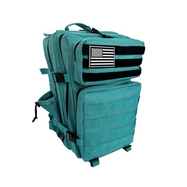 Tactical-Backpack-Military-Backpack-Assault-Pack-Bug-Out-Bag-Rucksack-for-Men-Women-Trekking-HikingHunting-45L-Lake-blue SEYATULLH Tactical Backpack Military Backpack Assault Pack Bug Out Bag Rucksack for Men Women Trekking Hiking,Hunting 45L (Lake blue)