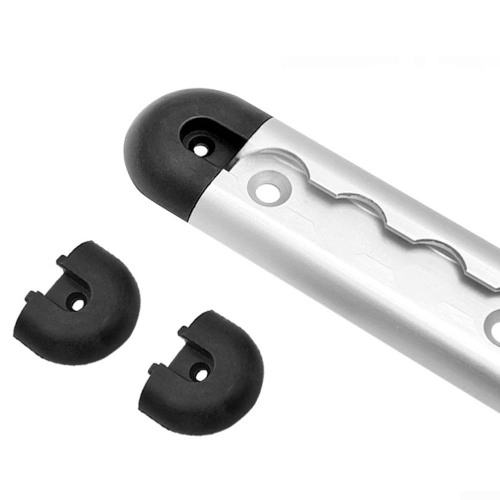 500mm Aluminium L‑Schiene mit Abdeckungen und Befestigungselementen, Edelstahl‑Schrauben, 48 Montage­Schlitze, robuste Ladungssicherung für Anhänger, LKW und Wohnmobile