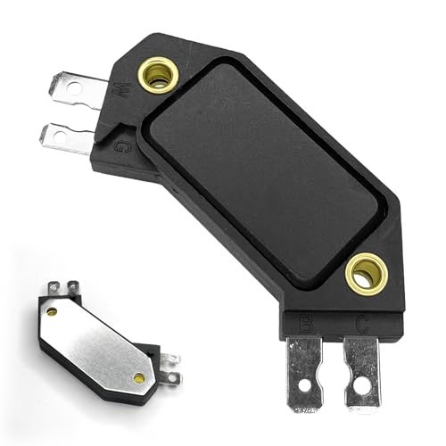 QKYS 4 Pin GM HEI Ignition Module Ignition Control Module Replace OE #LX301 DM1906 1875990 1190357 4419628 Pcm Engine Control Module Compatible with 1974-1988 for Chevy Pontiac Olds Buick