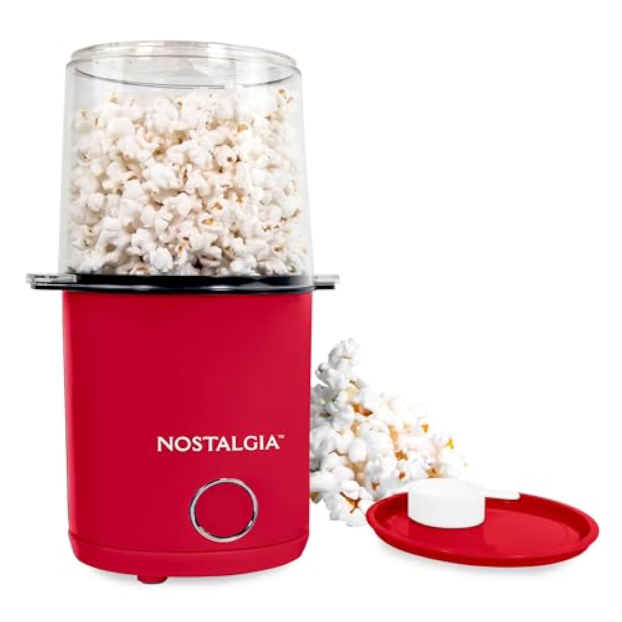 Hot Air Popcorn Maker with 8 Cups, Bowl and Lid