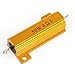 Aexit 5% 50W Variable Resistors 4 Ohm Wirewound Aluminium Housed Power Rheostats Resistance Resistor