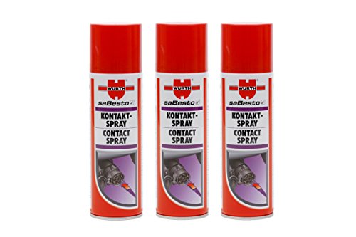 Preisvergleich Produktbild 3x Kontaktspray Würth Sabesto 300ml