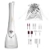 Electric Nail Drill, 13 in 1 Portable Professional Acrylic Nail File Manicure Pedicure Kit Handpiece Grinder with Polishing Tools and UV Light Dryer for Home and Salon