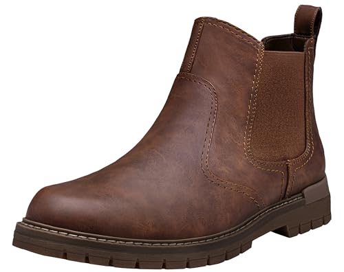 Jousen Chelsea Boots Men Lightweight Mens Boots Classic Slip On Boot Casual Boot for Men