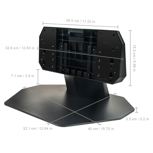 Pieds de support de table Hisense 65U7N 75U7N Smart Google TV 4K - 4