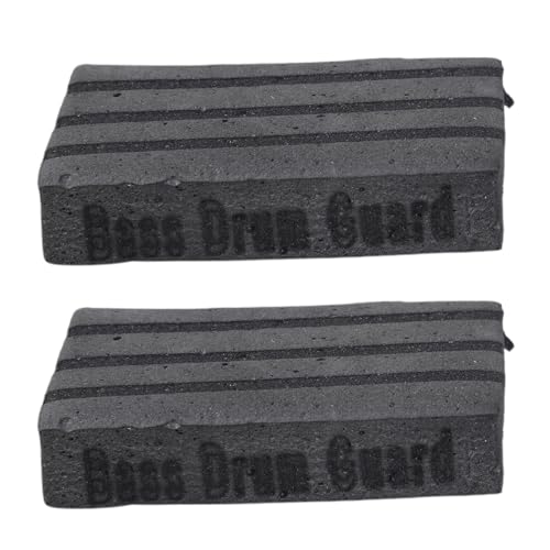 Protector para aro de bombo 2 piezas goma adhesivo miniatura 1