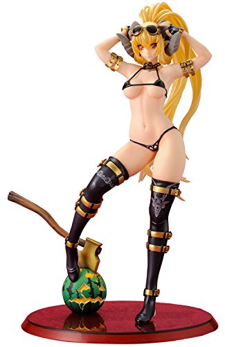 Amakuni The Seven Deadly Sins: Lucifer Section Watermelon Splitting PVC Figure (Gold Version) (1:7 S
