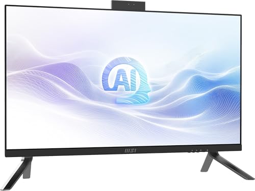 Image of msi Modern AM273Q AI AIO Desktop: 27 inch QHD, Intel Core 5-125H, 16GB Memory, 1TB M.2 NVMe SSD, WiFi 6E, BT 5.3, Black, Windows 11 Pro: 1UM-039US