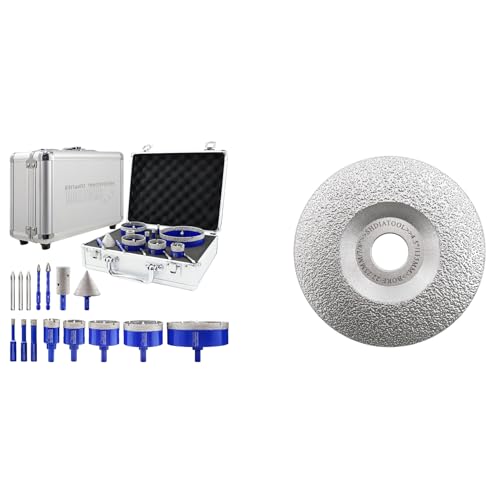 Kit de brocas diamantadas para azulejos 15 piezas miniatura 1