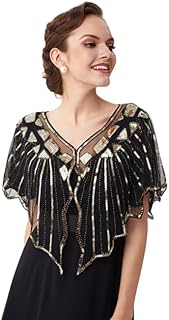Women's Golden Beads Zig Zag Embroidered Georgette Ponchos Net Poncho Women Cape Price In India