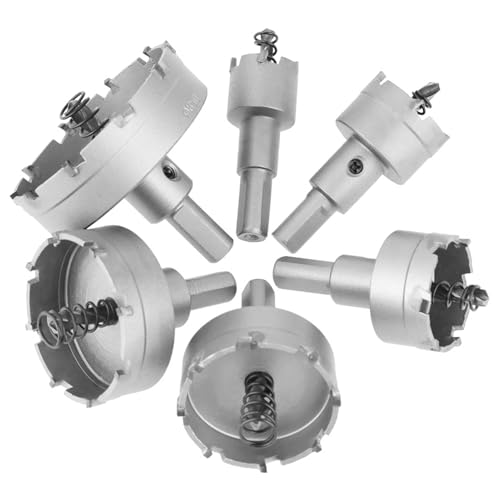 Set de 6 Brocas Sierra de Carburo 22-65mm para Metal miniatura 1