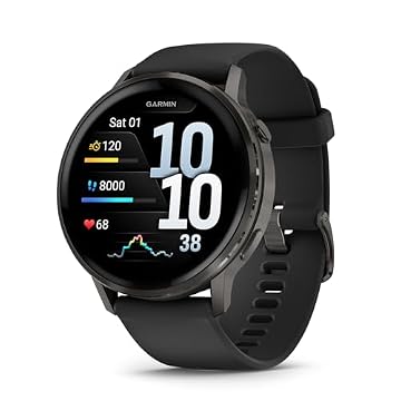 Garmin Venu 4 45mm Preto Silicone