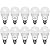GREAT EAGLE LIGHTING CORPORATION A19 LED Light Bulb, 12W (75W Equivalent), UL Listed, 2700K (Warm White), 1050 Lumens, Non-dimmable, Standard Replacement (10 Pack)